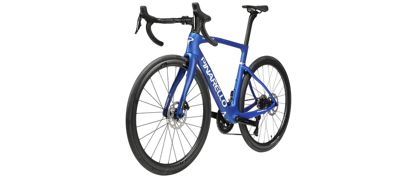 Pinarello F5 105 Di2, 57.5cm, Impulse Blue, MOST Ultrafast Carbon whee ...