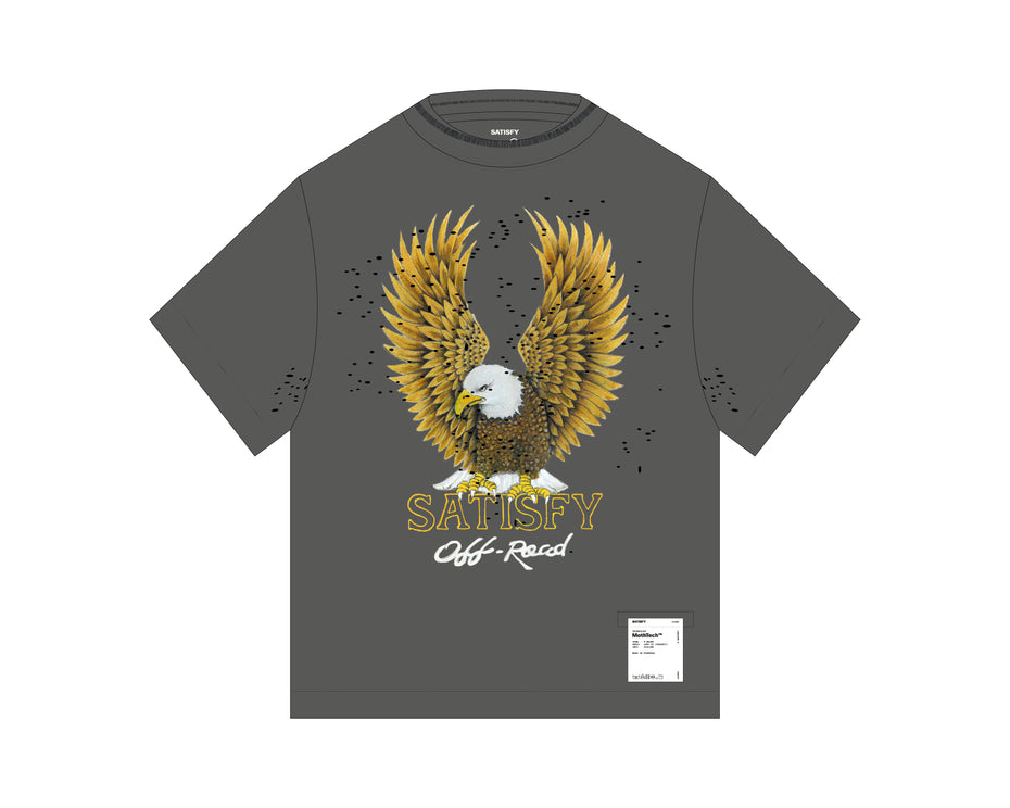 SATISFY MothTech T-Shirt - Aged Black - 'Off-Road' - Women's