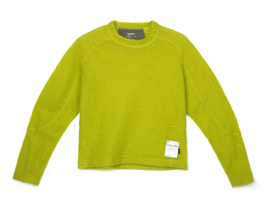 SATISFY FuzzFleece™ AD Long Tee - Grenoble Green - Women's