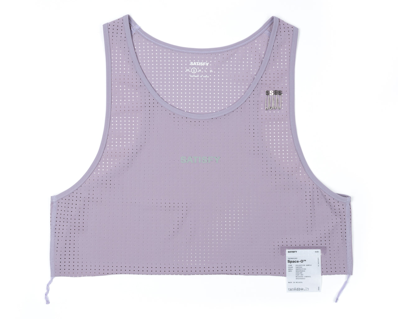 SATISFY Space-O Cropped Singlet - Dusk - Women's