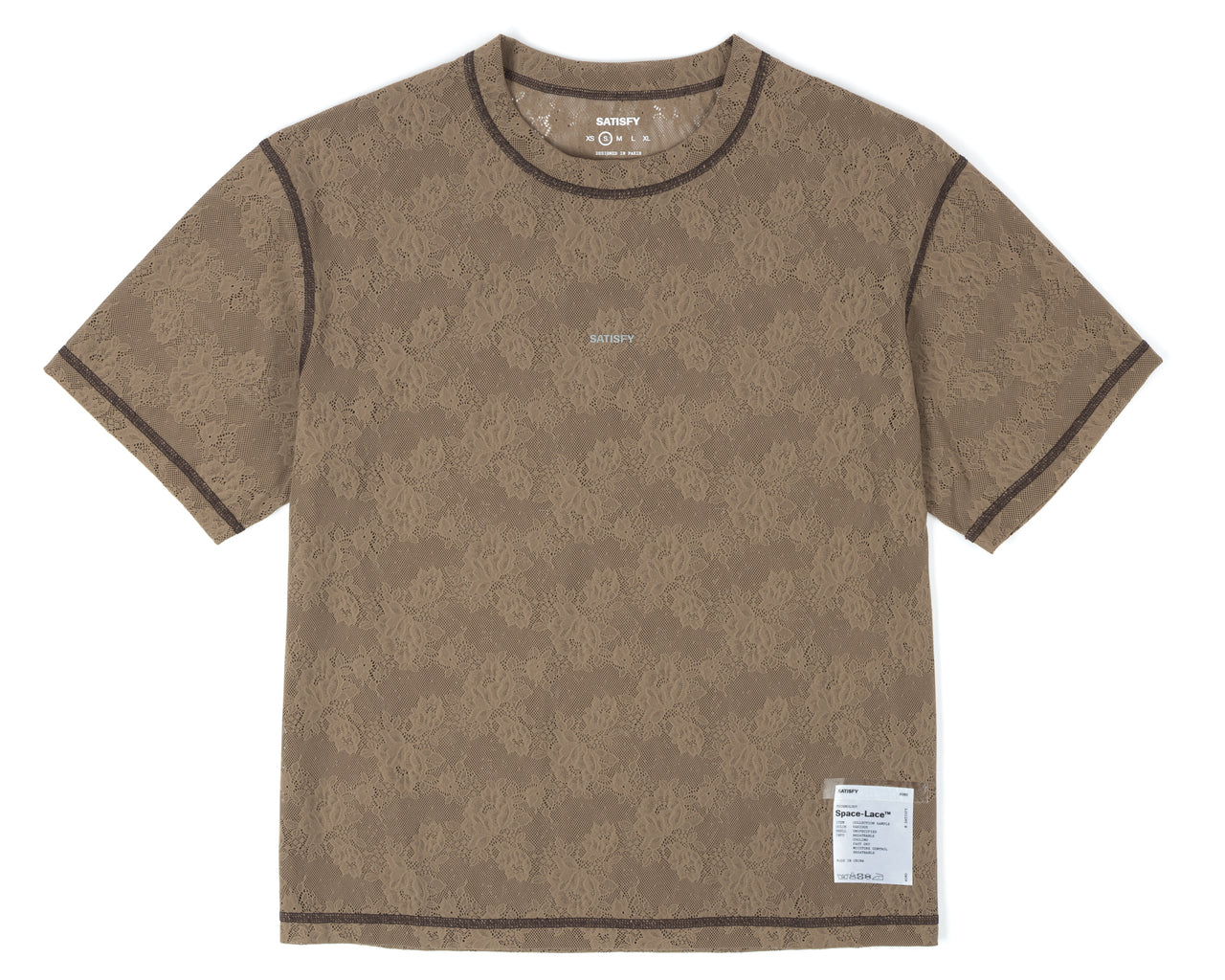SATISFY SpaceLace T-Shirt - Shitake - Women's