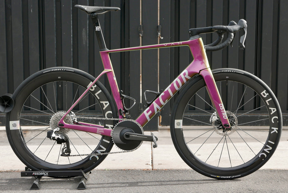 Factor Ostro VAM Scarab LTD, 58cm, SRAM RED AXS 1x, Black Inc 48/58 Chrome