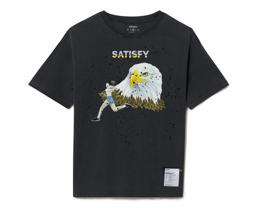 SATISFY MothTech™ T-Shirt - Aged Black
