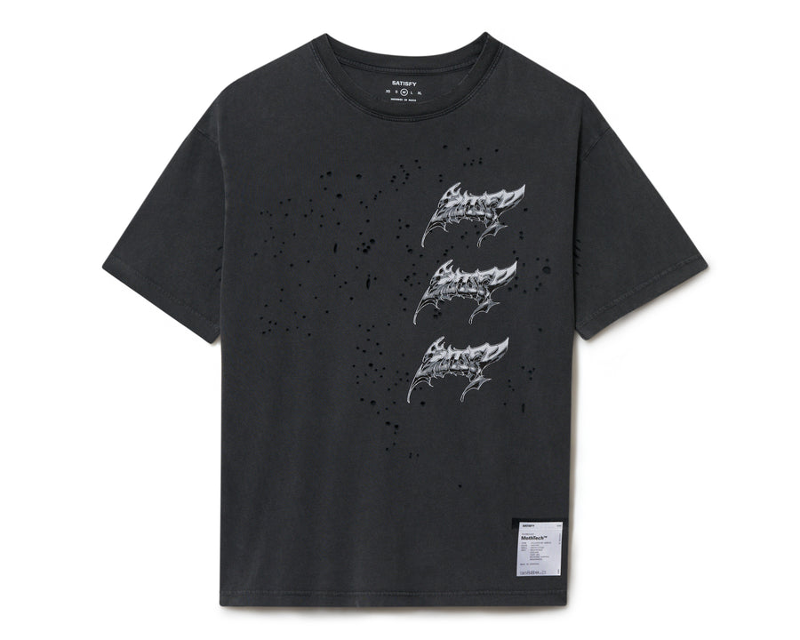 SATISFY MothTech™ T-Shirt - Aged Black