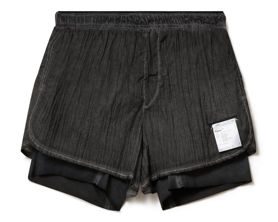 SATISFY Rippy™ 3" Trail Shorts - Aged Black